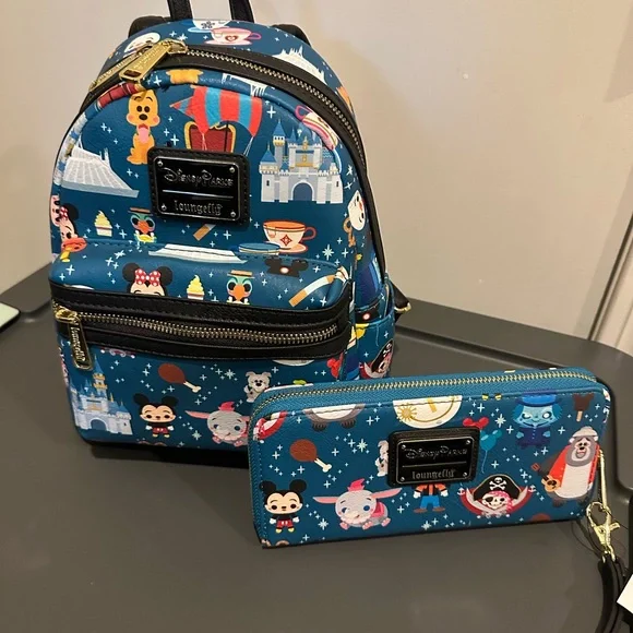 Loungefly | Bags | Loungefly Park Icon Mini Backpack And  display picture 1